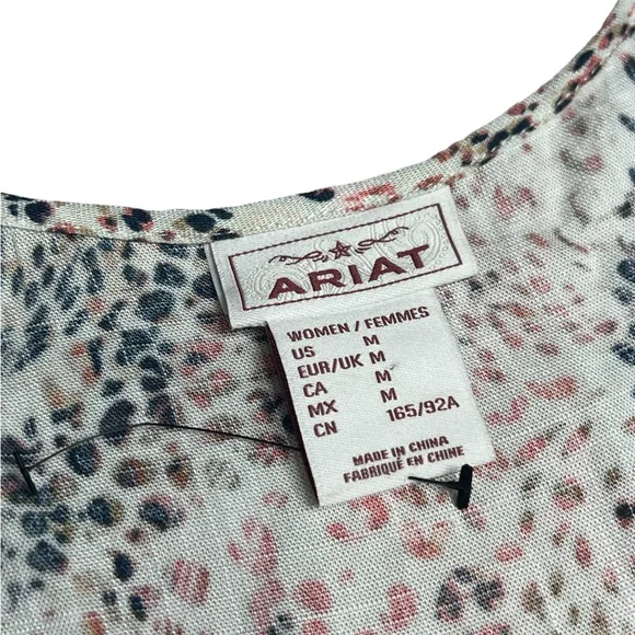 Ariat Women's Sweet Spring Dress-Multi animal‎ print NWOT size Medium - Picture 6 of 9